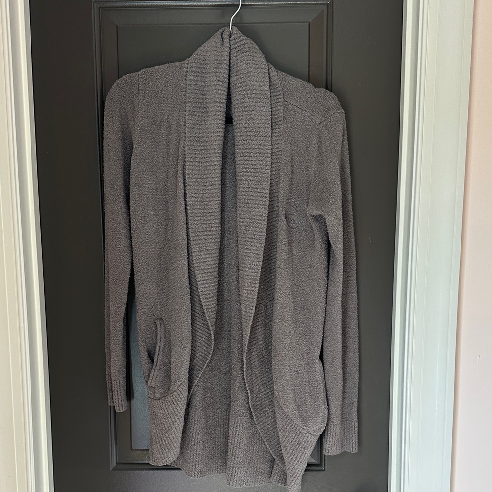 Barefoot Dreams Charcoal Cardigan
